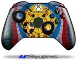 Decal Skin Wrap fits Microsoft XBOX One Wireless Controller Tie Dye Circles and Squares 101