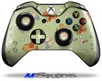 Decal Skin Wrap fits Microsoft XBOX One Wireless Controller Birds Butterflies and Flowers