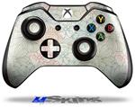 Decal Skin Wrap fits Microsoft XBOX One Wireless Controller Flowers Pattern 02