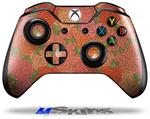 Decal Skin Wrap fits Microsoft XBOX One Wireless Controller Flowers Pattern Roses 06