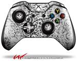 Decal Skin Wrap fits Microsoft XBOX One Wireless Controller Folder Doodles White