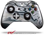 Decal Skin Wrap fits Microsoft XBOX One Wireless Controller Blue Black Marble