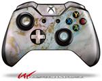 Decal Skin Wrap fits Microsoft XBOX One Wireless Controller Cotton Candy Gilded Marble