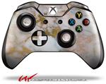 Decal Skin Wrap fits Microsoft XBOX One Wireless Controller Pastel Gilded Marble