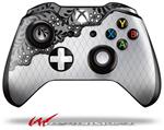 Decal Skin Wrap fits Microsoft XBOX One Wireless Controller Black and White Lace