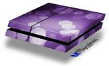 Vinyl Decal Skin Wrap compatible with Sony PlayStation 4 Original Console Bokeh Hex Purple (PS4 NOT INCLUDED)