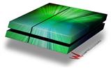Vinyl Decal Skin Wrap compatible with Sony PlayStation 4 Original Console Bent Light Greenish (PS4 NOT INCLUDED)