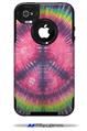 Tie Dye Peace Sign 103 - Decal Style Vinyl Skin fits Otterbox Commuter iPhone4/4s Case (CASE SOLD SEPARATELY)