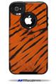 Tie Dye Bengal Belly Stripes - Decal Style Vinyl Skin fits Otterbox Commuter iPhone4/4s Case (CASE SOLD SEPARATELY)