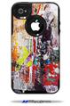 Abstract Graffiti - Decal Style Vinyl Skin fits Otterbox Commuter iPhone4/4s Case (CASE SOLD SEPARATELY)