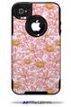 Flowers Pattern 12 - Decal Style Vinyl Skin fits Otterbox Commuter iPhone4/4s Case (CASE SOLD SEPARATELY)