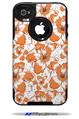 Flowers Pattern 14 - Decal Style Vinyl Skin fits Otterbox Commuter iPhone4/4s Case (CASE SOLD SEPARATELY)