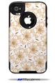 Flowers Pattern 15 - Decal Style Vinyl Skin fits Otterbox Commuter iPhone4/4s Case (CASE SOLD SEPARATELY)