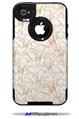Flowers Pattern 17 - Decal Style Vinyl Skin fits Otterbox Commuter iPhone4/4s Case (CASE SOLD SEPARATELY)