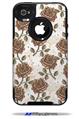 Flowers Pattern Roses 20 - Decal Style Vinyl Skin fits Otterbox Commuter iPhone4/4s Case (CASE SOLD SEPARATELY)