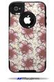Flowers Pattern 23 - Decal Style Vinyl Skin fits Otterbox Commuter iPhone4/4s Case (CASE SOLD SEPARATELY)