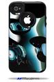 Metal - Decal Style Vinyl Skin fits Otterbox Commuter iPhone4/4s Case (CASE SOLD SEPARATELY)