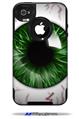 Eyeball Green Dark - Decal Style Vinyl Skin fits Otterbox Commuter iPhone4/4s Case (CASE SOLD SEPARATELY)