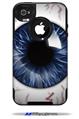 Eyeball Blue Dark - Decal Style Vinyl Skin fits Otterbox Commuter iPhone4/4s Case (CASE SOLD SEPARATELY)