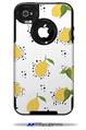 Lemon Black and White - Decal Style Vinyl Skin fits Otterbox Commuter iPhone4/4s Case (CASE SOLD SEPARATELY)