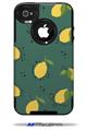 Lemon Green - Decal Style Vinyl Skin fits Otterbox Commuter iPhone4/4s Case (CASE SOLD SEPARATELY)