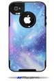Dynamic Blue Galaxy - Decal Style Vinyl Skin compatible with Otterbox Commuter iPhone4/4s Case (CASE SOLD SEPARATELY)