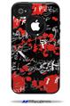 Emo Graffiti - Decal Style Vinyl Skin fits Otterbox Commuter iPhone4/4s Case (CASE SOLD SEPARATELY)