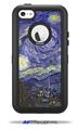 Vincent Van Gogh Starry Night - Decal Style Vinyl Skin fits Otterbox Defender iPhone 5C Case (CASE SOLD SEPARATELY)