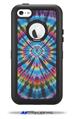 Tie Dye Swirl 101 - Decal Style Vinyl Skin fits Otterbox Defender iPhone 5C Case (CASE SOLD SEPARATELY)