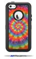 Tie Dye Swirl 102 - Decal Style Vinyl Skin fits Otterbox Defender iPhone 5C Case (CASE SOLD SEPARATELY)
