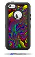 And This Is Your Brain On Drugs - Decal Style Vinyl Skin fits Otterbox Defender iPhone 5C Case (CASE SOLD SEPARATELY)