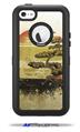 Bonsai Sunset - Decal Style Vinyl Skin fits Otterbox Defender iPhone 5C Case (CASE SOLD SEPARATELY)