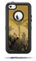 Summer Palm Trees - Decal Style Vinyl Skin fits Otterbox Defender iPhone 5C Case (CASE SOLD SEPARATELY)