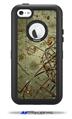Cartographic - Decal Style Vinyl Skin fits Otterbox Defender iPhone 5C Case (CASE SOLD SEPARATELY)