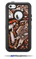 Comic - Decal Style Vinyl Skin fits Otterbox Defender iPhone 5C Case (CASE SOLD SEPARATELY)