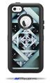 Hall Of Mirrors - Decal Style Vinyl Skin fits Otterbox Defender iPhone 5C Case (CASE SOLD SEPARATELY)