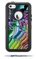 Interaction - Decal Style Vinyl Skin fits Otterbox Defender iPhone 5C Case (CASE SOLD SEPARATELY)