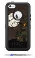 Halloween Haunted House - Decal Style Vinyl Skin fits Otterbox Defender iPhone 5C Case (CASE SOLD SEPARATELY)