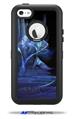 Midnight - Decal Style Vinyl Skin fits Otterbox Defender iPhone 5C Case (CASE SOLD SEPARATELY)