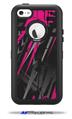 Baja 0014 Hot Pink - Decal Style Vinyl Skin fits Otterbox Defender iPhone 5C Case (CASE SOLD SEPARATELY)