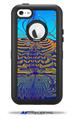 Dancing Lilies - Decal Style Vinyl Skin fits Otterbox Defender iPhone 5C Case (CASE SOLD SEPARATELY)
