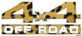 Leopard Skin - 4x4 Decal Bolted 13x5.5 (2 Decal Set)