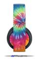 Vinyl Decal Skin Wrap compatible with Original Sony PlayStation 4 Gold Wireless Headphones Tie Dye Swirl 104 (PS4 HEADPHONES  NOT INCLUDED)