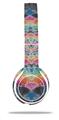 Skin Decal Wrap compatible with Beats Solo 2 WIRED Headphones Tie Dye Star 104 (HEADPHONES NOT INCLUDED)
