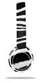 Skin Decal Wrap compatible with Beats Solo 2 WIRED Headphones Zebra (HEADPHONES NOT INCLUDED)