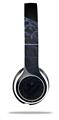 Skin Decal Wrap compatible with Beats Solo 2 WIRED Headphones Blue Fern (HEADPHONES NOT INCLUDED)