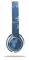 Skin Decal Wrap compatible with Beats Solo 2 WIRED Headphones Bokeh Butterflies Blue (HEADPHONES NOT INCLUDED)