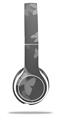 Skin Decal Wrap compatible with Beats Solo 2 WIRED Headphones Bokeh Butterflies Grey (HEADPHONES NOT INCLUDED)