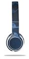 Skin Decal Wrap compatible with Beats Solo 2 WIRED Headphones Bokeh Music Blue (HEADPHONES NOT INCLUDED)