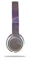 Skin Decal Wrap compatible with Beats Solo 2 WIRED Headphones Purple Orange (HEADPHONES NOT INCLUDED)